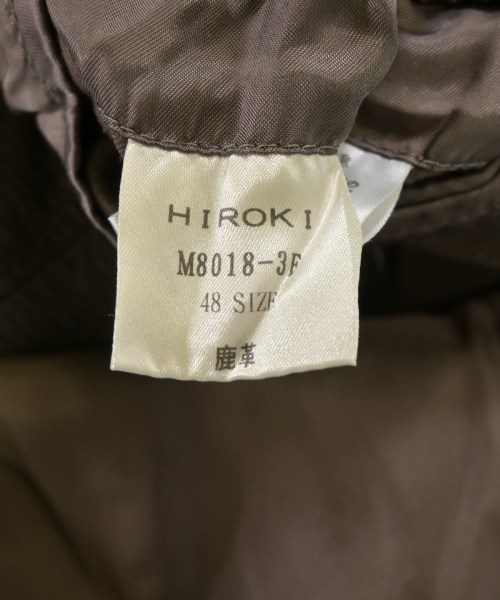HIROKI（ヒロキ）トレンチコート 茶 サイズ:48(L位) メンズ/2200715802021