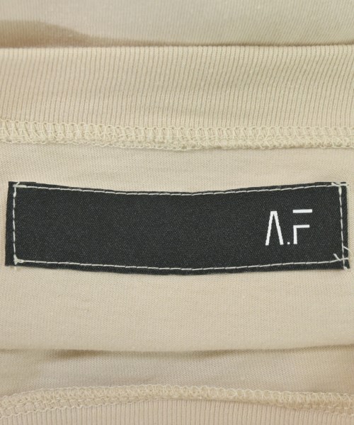 A.F ARTEFACT（エーエフアーティファクト）Tシャツ・カットソー ベージュ サイズ:3(L位) メンズ/2200708680049