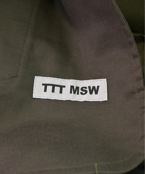 TTT_MSW（ティー）その他 カーキ サイズ:S メンズ/2200459526825