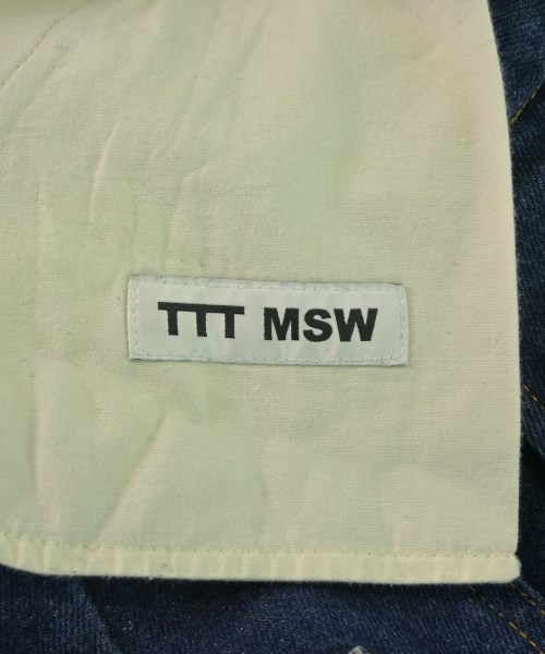 TTT_MSW（ティー）デニムパンツ 紺 サイズ:M メンズ/2200640107086