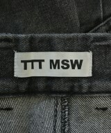 TTT_MSW（ティー）デニムパンツ 黒 サイズ:S メンズ/2200641335068