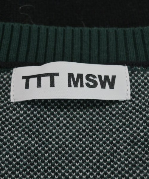 TTT_MSW（ティー）ベスト 緑 サイズ:M メンズ/2200644212038