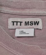 TTT_MSW（ティー）Tシャツ・カットソー ピンク サイズ:L メンズ/2200644230063