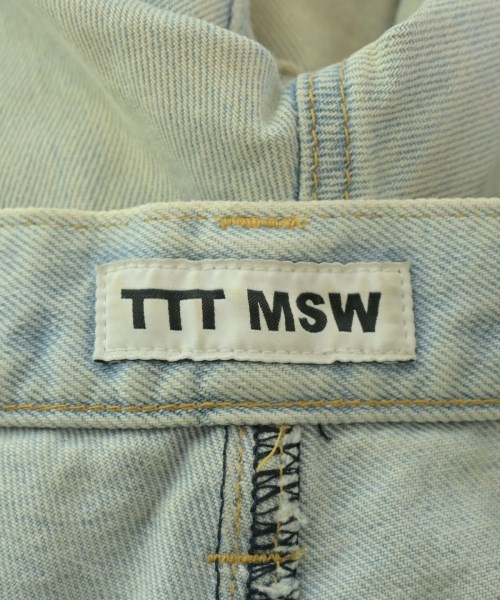 TTT_MSW（ティー）デニムパンツ 青 サイズ:-(M位) メンズ/2200541279035