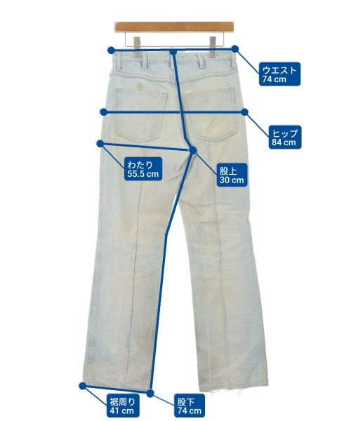 TTT_MSW（ティー）デニムパンツ 青 サイズ:-(M位) メンズ/2200541279035
