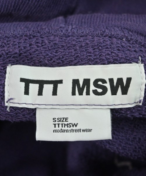 TTT_MSW（ティー）パーカー 紫 サイズ:S メンズ/2200622397078