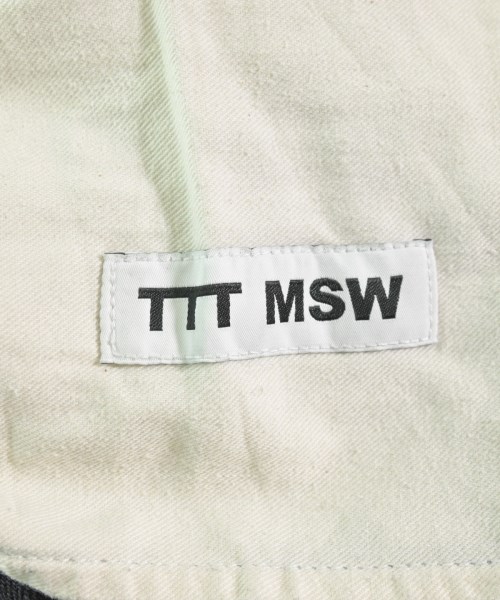 TTT_MSW（ティー）デニムパンツ 黒 サイズ:S メンズ/2200622397252