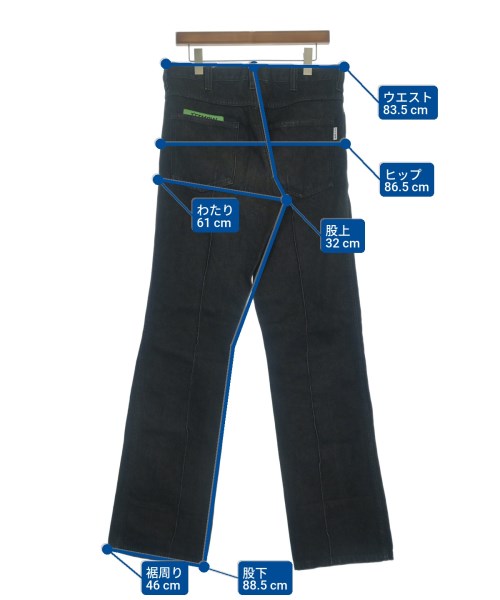 TTT_MSW（ティー）デニムパンツ 黒 サイズ:L メンズ/2200623552094