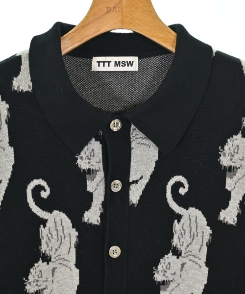 TTT_MSW（ティー）カーディガン 黒 サイズ:M メンズ/2200625293018