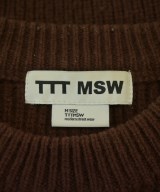 TTT_MSW（ティー）ニット・セーター 茶 サイズ:M メンズ/2200631699019