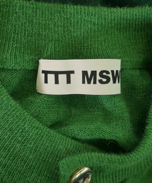 TTT_MSW（ティー）カーディガン 緑 サイズ:M メンズ/2200632469048