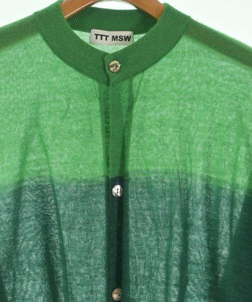 TTT_MSW（ティー）カーディガン 緑 サイズ:M メンズ/2200632469048