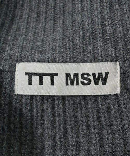 TTT_MSW（ティー）ニット・セーター グレー サイズ:S メンズ/2200632701322