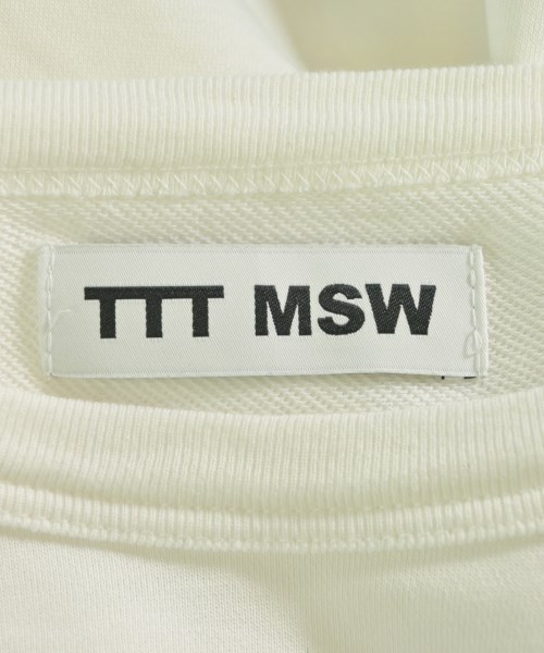 TTT_MSW（ティー）Tシャツ・カットソー 白 サイズ:M メンズ/2200610277085