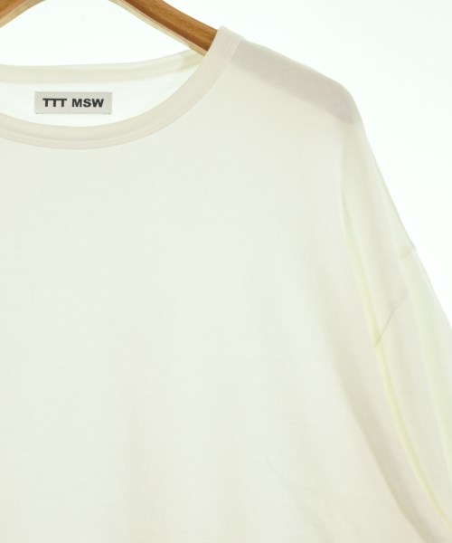 TTT_MSW（ティー）Tシャツ・カットソー 白 サイズ:M メンズ/2200610277085