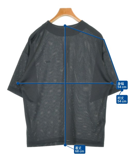 TTT_MSW（ティー）Tシャツ・カットソー 黒 サイズ:M メンズ/2200618595082