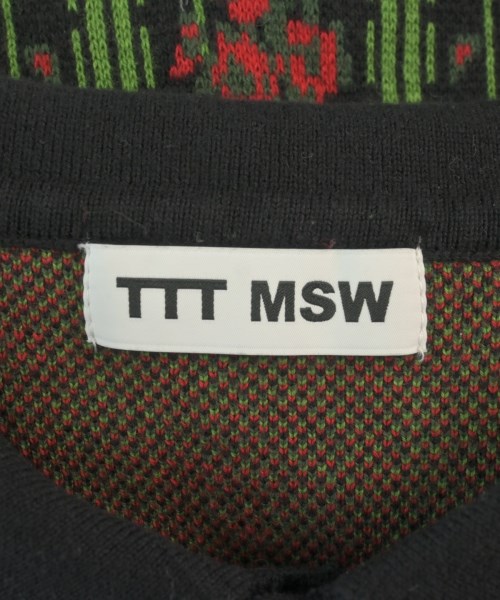 TTT_MSW（ティー）ベスト 黒 サイズ:M メンズ/2200609116029