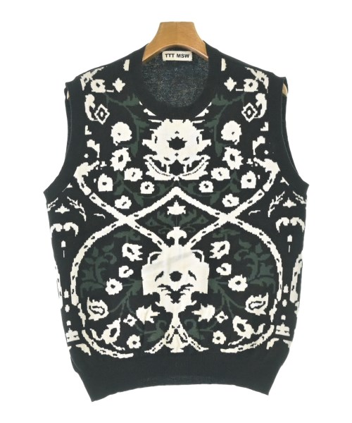 TTT_MSW(ティー)ベスト 黒 サイズ:M/2200673069023