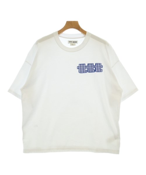 TTT_MSW(ティー)Tシャツ・カットソー 白 サイズ:M/2200677835181