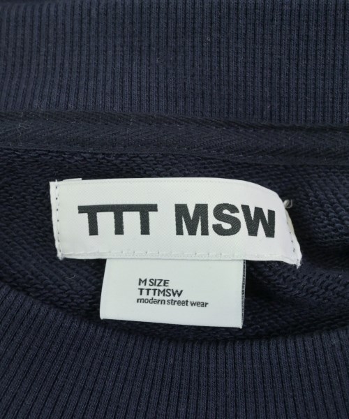 TTT_MSW（ティー）スウェット 紺 サイズ:M メンズ/2200699248020