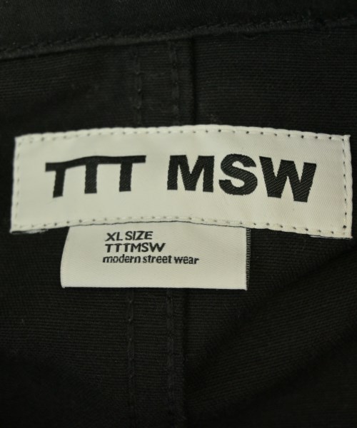 TTT_MSW（ティー）その他 黒 サイズ:XL メンズ/2200701524012