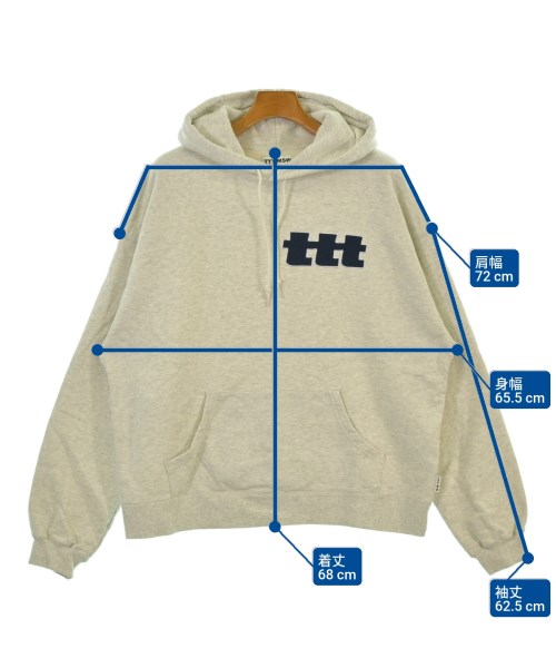 TTT_MSW（ティー）パーカー グレー サイズ:L メンズ/2200655170044