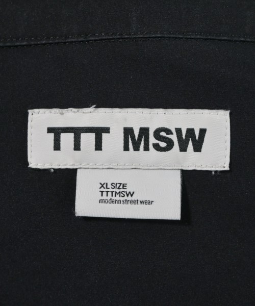 TTT_MSW（ティー）その他 黒 サイズ:XL メンズ/2200661310090