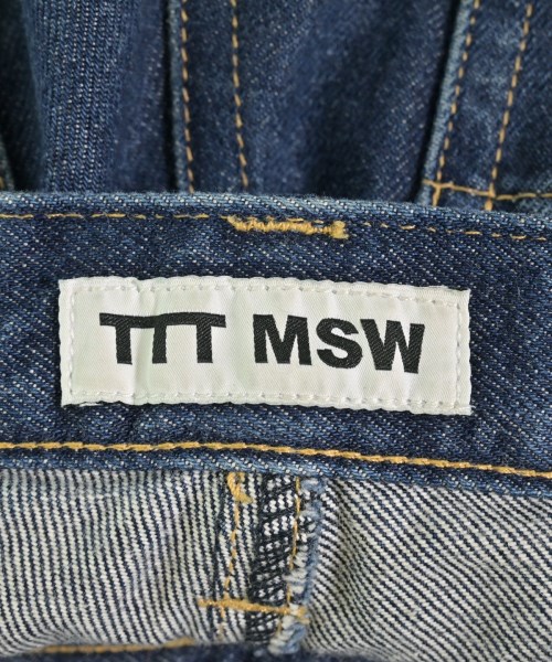 TTT_MSW（ティー）デニムパンツ 紺 サイズ:M メンズ/2200711600089