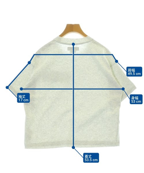 TTT_MSW（ティー）Tシャツ・カットソー グレー サイズ:XS レディース/2200712954020
