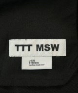 TTT_MSW（ティー）スラックス 黒 サイズ:L メンズ/2200719416088