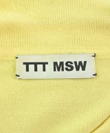 TTT_MSW（ティー）カーディガン 黄 サイズ:L メンズ/2200637761024