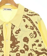 TTT_MSW（ティー）カーディガン 黄 サイズ:L メンズ/2200637761024