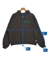 TTT_MSW（ティー）パーカー 茶 サイズ:M メンズ/2200646945033