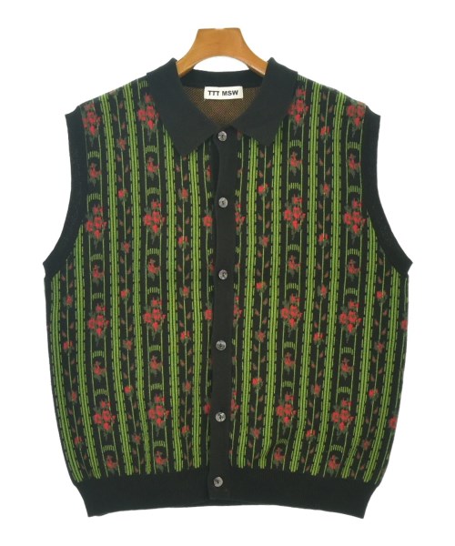 TTT_MSW(ティー)カーディガン 黒 サイズ:M/2200651602020