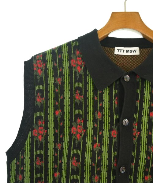 TTT_MSW（ティー）カーディガン 黒 サイズ:M メンズ/2200651602020