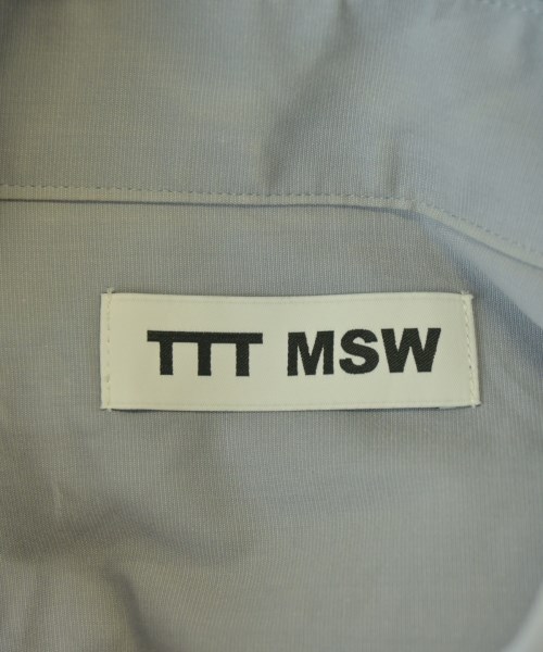 TTT_MSW（ティー）カジュアルシャツ 青 サイズ:M メンズ/2200709849025