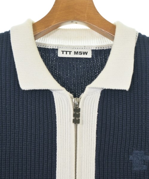 TTT_MSW（ティー）カーディガン 紺 サイズ:M メンズ/2200663299072