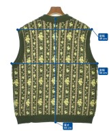 TTT_MSW（ティー）ベスト カーキ サイズ:L メンズ/2200665361012