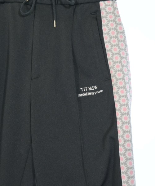 TTT_MSW（ティー）スウェットパンツ 黒 サイズ:S レディース/2200668012027