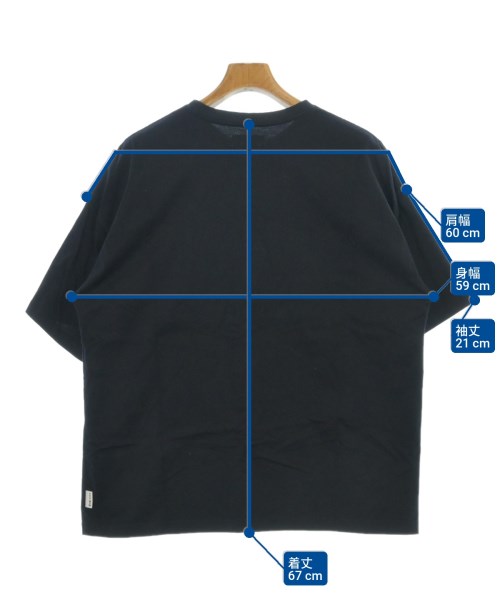 TTT_MSW（ティー）Tシャツ・カットソー 紺 サイズ:S メンズ/2200688111014