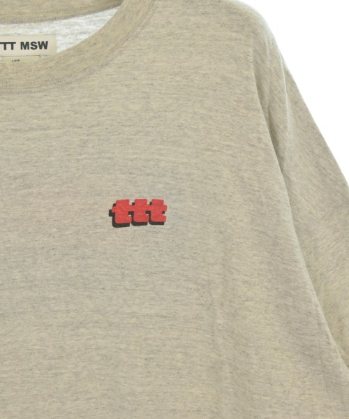 TTT_MSW（ティー）Tシャツ・カットソー グレー サイズ:L メンズ/2200688111021