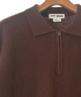 TTT_MSW（ティー）ニット・セーター 茶 サイズ:M メンズ/2200691587035