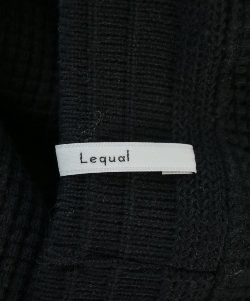 Lequal（レコル）Tシャツ・カットソー 黒 サイズ:XS レディース/2200674871090