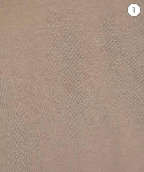 Lequal（レコル）Tシャツ・カットソー 茶 サイズ:48(L位) メンズ/2200720372755
