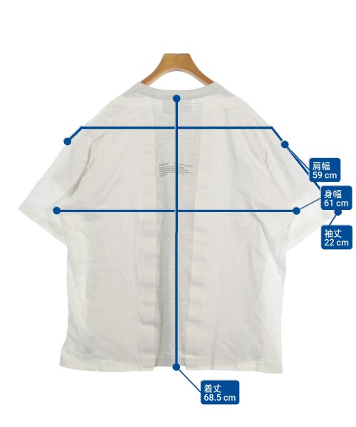 POLIQUANT（ポリクアント）Tシャツ・カットソー 白 サイズ:2(M位) メンズ/2200656761043