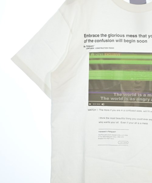 POLIQUANT（ポリクアント）Tシャツ・カットソー 白 サイズ:-(M位) メンズ/2200656761050