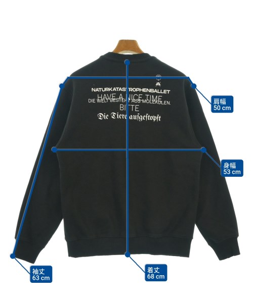 032c（ゼロスリーツーシー）スウェット 黒 サイズ:M メンズ/2200618663101