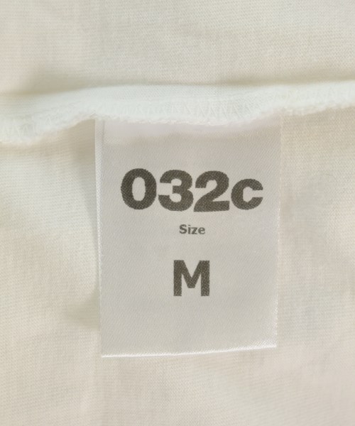 032c（ゼロスリーツーシー）Tシャツ・カットソー 白 サイズ:M メンズ/2200697058263