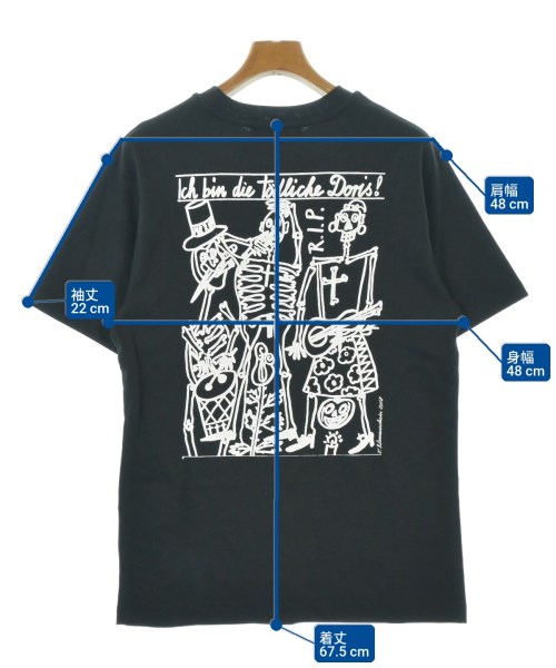 032c（ゼロスリーツーシー）Tシャツ・カットソー 黒 サイズ:M メンズ/2200691692340