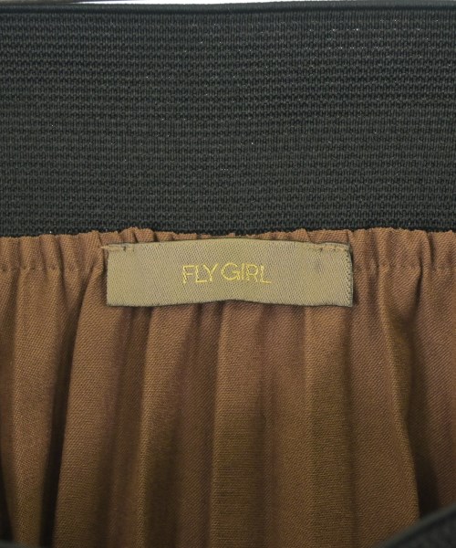 FLY GIRL（フライガール）ロング・マキシ丈スカート 茶 サイズ:XS レディース/2200722722121